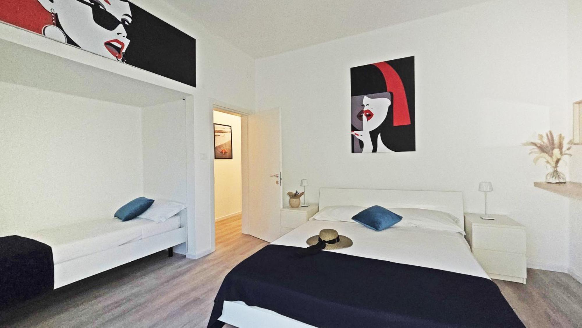 Appartamento Gigi House - Piazza Mazzini - 200m Dal Mare Con Posto