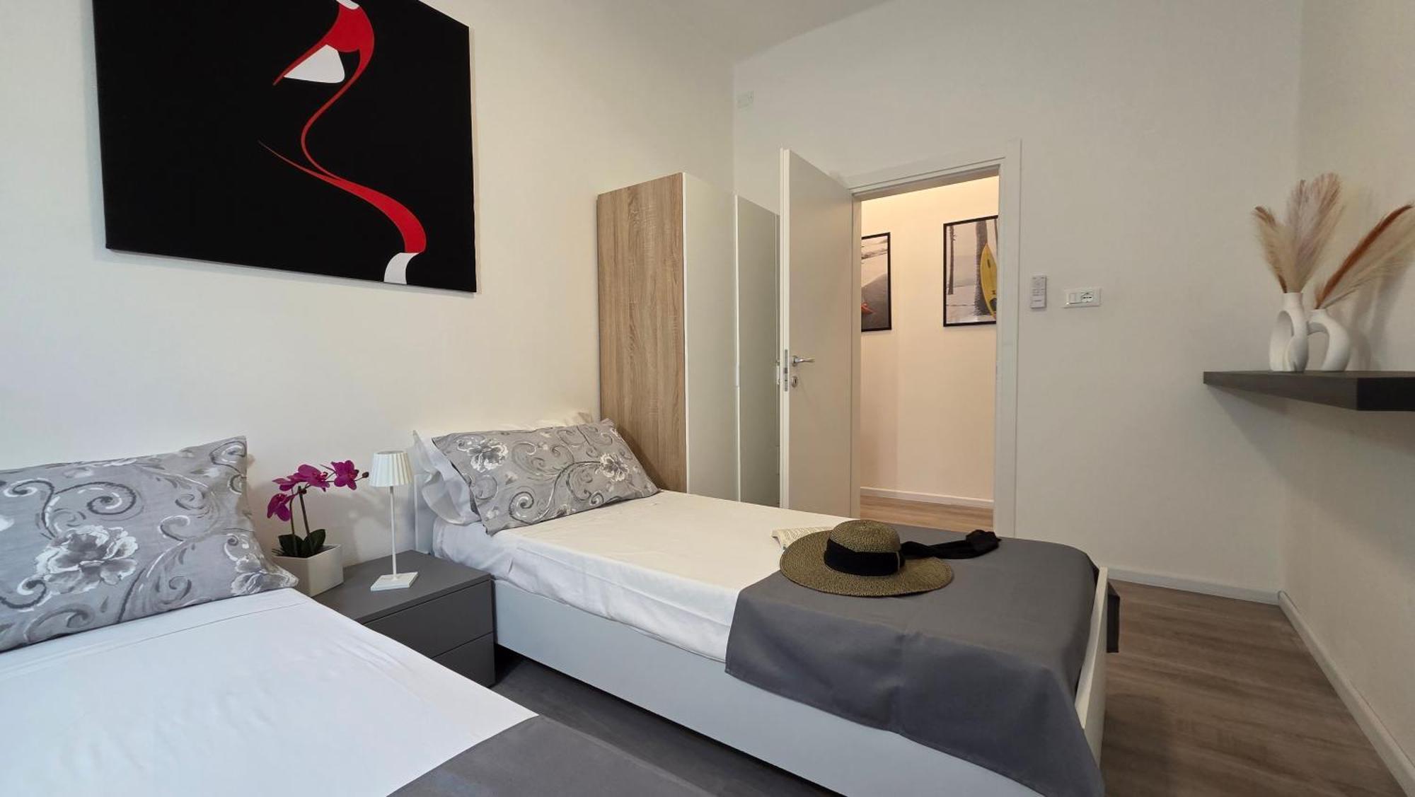 Appartamento Gigi House - Piazza Mazzini - 200m Dal Mare Con Posto
